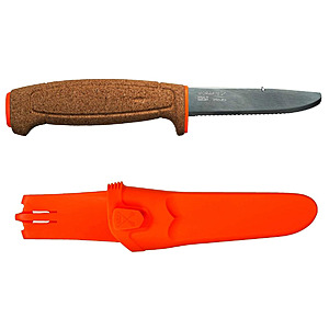 Morakniv Floating Fixed-Blade Fine Edged Stainless Steel Knife- Orange $20