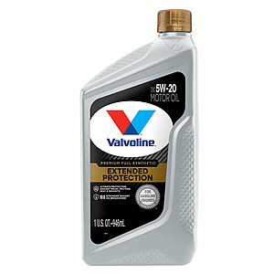 Select AutoZone Stores: 1-Qt Valvoline Extended Protection Full Synthetic Oil