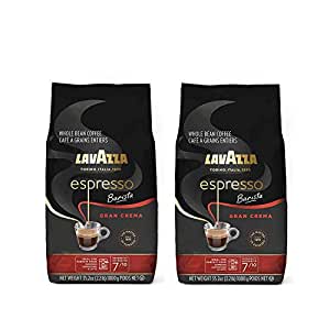 Lavazza Whole Bean Coffee 2 packs, 2.2-Pound (12.50/ea - free ship)
