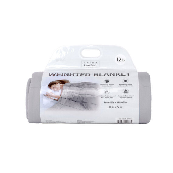 Prima Comfort 12 lb. Microfiber Weighted Blanket 20 4/28 Only at Big 5