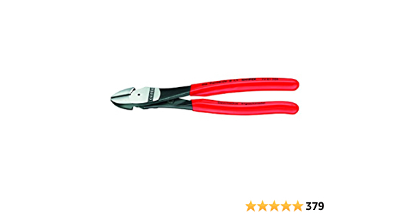 KNIPEX - 74 01 200 Tools - High Leverage Diagonal Cutters (7401200) - $26.98