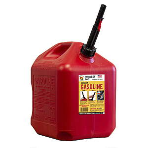 Midwest Gas Can 5 gallon $12.88 at Walmart