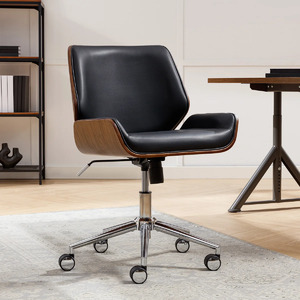 Costco Members: Ciara Bentwood Walnut Veneer Frame Office Chair $99.99