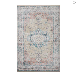 Loloi Emerald Traditional Woven Indoor Rectangular Area Rug, 5' x 7', Sage or Spice $49.99