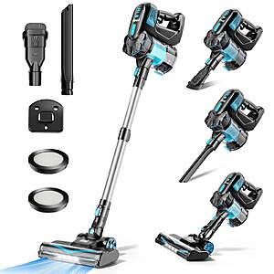 INSE Cordless Vacuum Cleaners, 6-in-1 Lightweight Stick Vacuum for Hardwood Floor Carpet Pet Hair, V770 $58.98