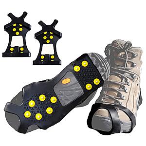 Limm Ice Snow Traction Cleats - Lightweight Crampon Cleats for Walking on Snow & Ice.M,L,XL $9.99