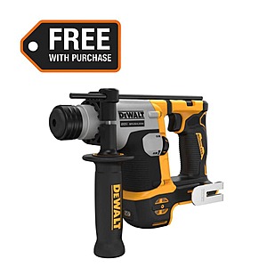 DEWALT ATOMIC 20V MAX Cordless Brushless Ultra-Compact 5/8 in. SDS Plus Hammer Drill (Tool Only). HACK $104.26