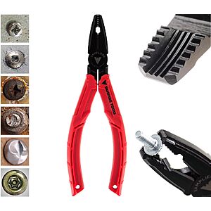 VAMPLIERS BRUTE 6.25" Stripped Screw Extractor Pliers. Made in Japan. Black Oxide Finish. $31.97