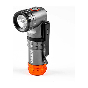 NEBO Franklin Swivel 600 Lumen COB LED Gray Rechargeable Handheld Work Light $24.05