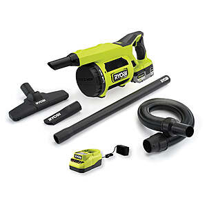 RYOBI 18V ONE+ HP Brushless Jobsite Hand Vacuum Kit (PBLHV701K ) Factory Blemished. $5 Shipping. $107.99