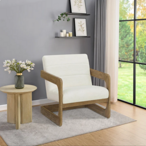 Costco Members: Thomasville Milland Wood Base Fabric Accent Chair. Free Shipping. $249