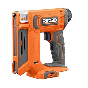 YMMV - Select Home Depot Stores: RIDGID 18V Cordless 3/8 in. Crown Stapler (Tool Only). In-Store Clearance as low as $60.02
