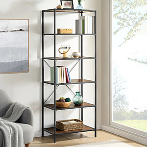 Costco Members: Bayside Furnishings Pierson 76&rdquo; Bookcase. Free Shipping. $119.99