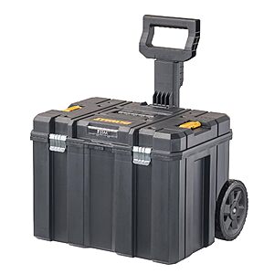 17" DeWALT TSTAK Mobile Storage Deep Box w/ Wheels $72 + Free S&H