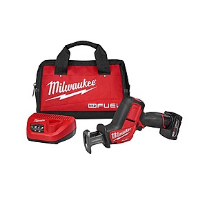 Milwaukee M12 FUEL 12V Lithium-Ion Brushless Cordless HACKZALL Reciprocating Saw Kit w/One 4.0Ah Battery Charger & Tool Bag. YMMV - HACK $107.61