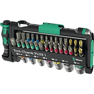 Wera Tool Check Plus 1 Screwdriver & Nut Driver Set $87.10 + Free S&H