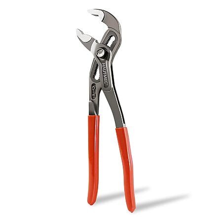 HAUTMEC 7-Inch Water Pump Pliers, Adj Tongue and Groove Joint Pliers, Rust-Proof CRV Steel Construction HT0366-PL. YMMV - Coupon Price $10.39
