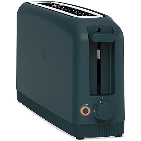 Bella 2-Slice Wide-Slot Slim Toaster, Forest Green - Forest Green $12.49