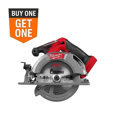 Milwaukee M18 FUEL 18V Lithium-Ion Brushless Cordless 6-1/2 in. Circular Saw (Tool-Only). YMMV - HACK $122.53
