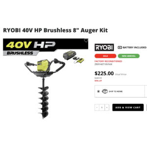 Refurbished ryobi 40v 2025 battery