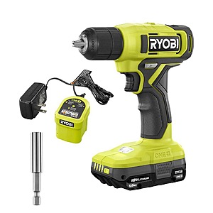 ONE+ 18V Cordless 3/8 in. Drill Kit with 1.5 Ah Battery and Charger
