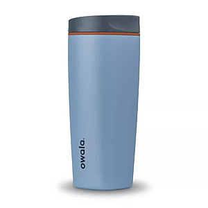 Owalla 20-Oz SmoothSip Slider Stainless Steel Coffee Tumbler $22.50 + Free S&H on