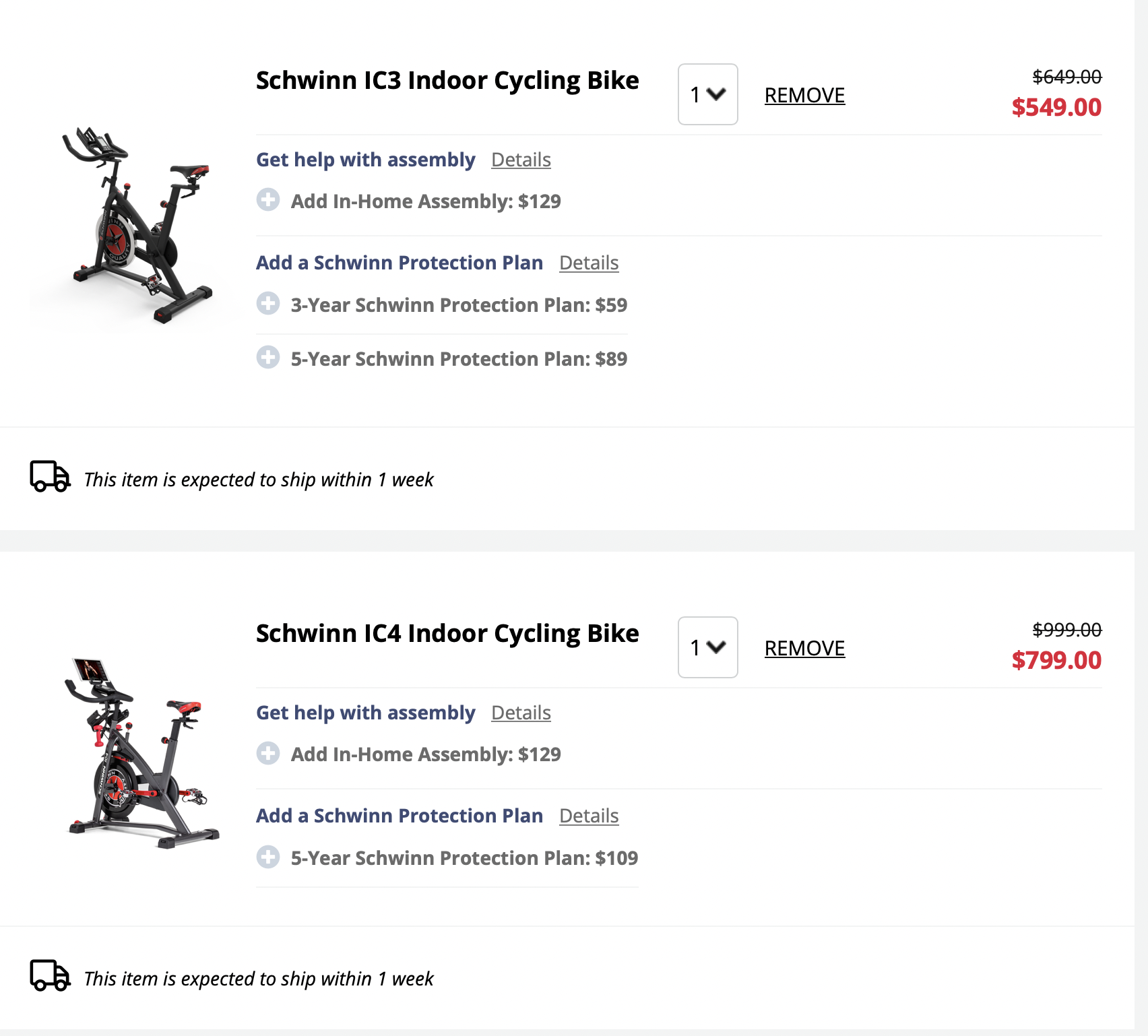 SwSchwinn IC4 Indoor Cycling Bike $200 off + Free Shipping $799