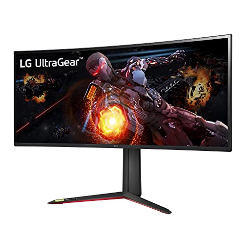 LG 34GP950G-B 34 Inch Ultragear QHD (3440 x 1440) Nano IPS Curved Gaming Monitor with 1ms Response Time and 144HZ Refresh Rate and NVIDIA G-SYNC Ultimate $897