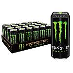 Monster Energy 25% Off: 24-Pack 16-oz Monster Energy Drink (Original) $24.50 &amp; More w/ Subscribe &amp; Save