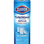 10-Count Clorox ToiletWand Disinfecting Refills $3.50