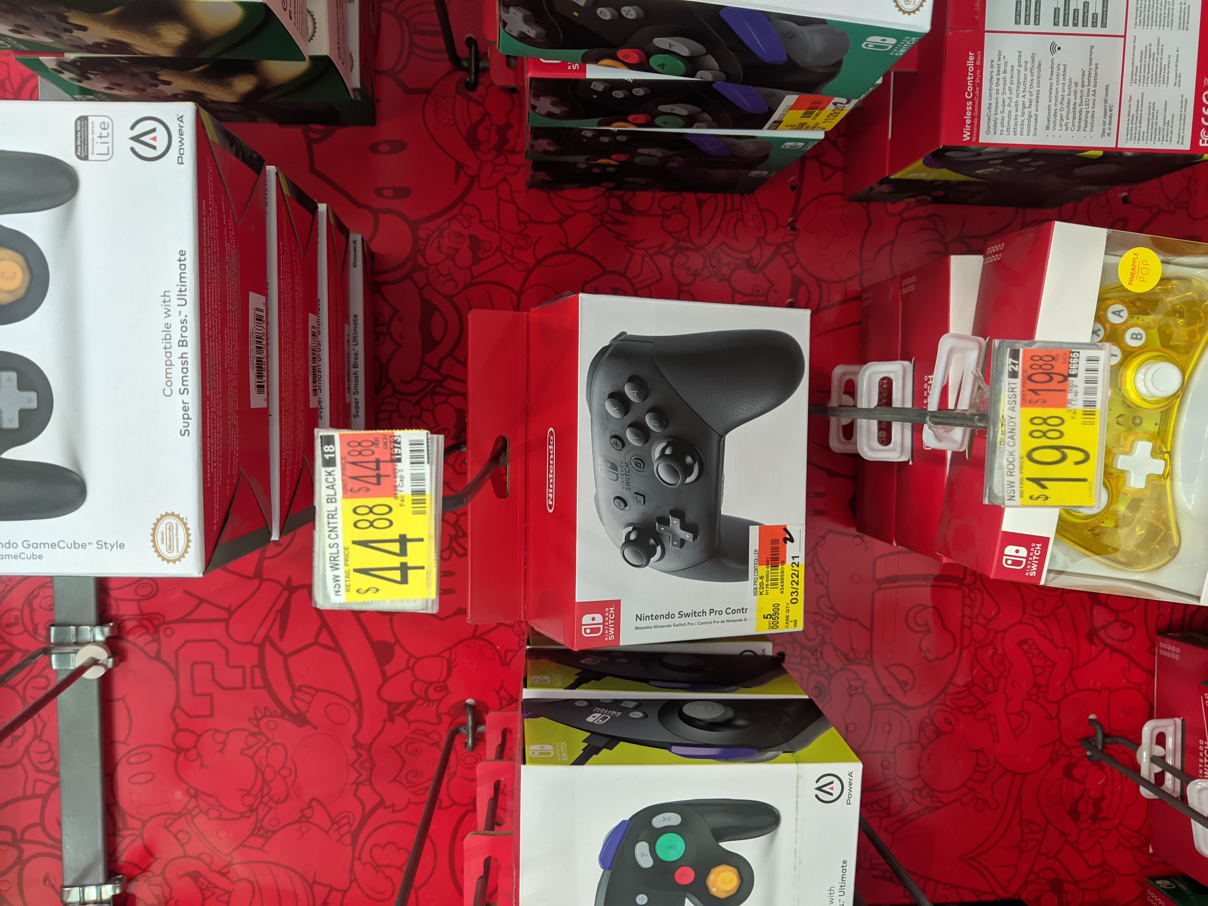 Nintendo Switch Pro Controller. In store only. YMMV.