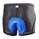 4ucycling 3D Silicon Gel Padded bike Underwear Shorts - Breathable,Lightweight,Men -Women [Small(Waist 28.5&amp;amp;quot;-30&amp;amp;quot;)] $8.46