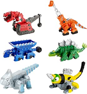 Dinotrux Bundle Die-cast Characters and Reptools Featuring Rolling Wheels $20
