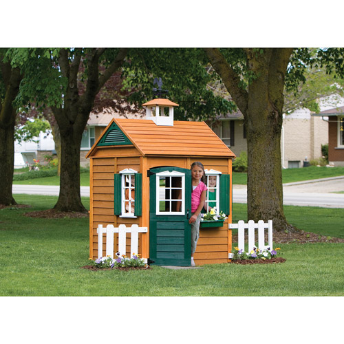 Big Backyard Bayberry Ready To Assemble Wooden Playhouse 209