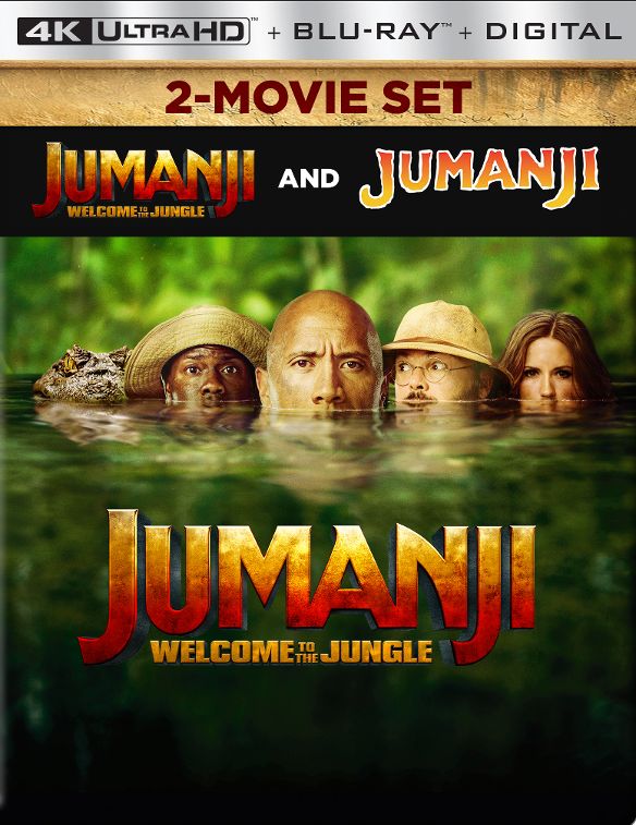 Jumanji/Jumanji: Welcome to the Jungle [SteelBook] [4K Ultra HD Blu-ray/Blu-ray] [Only @ Best Buy] - Best Buy $19