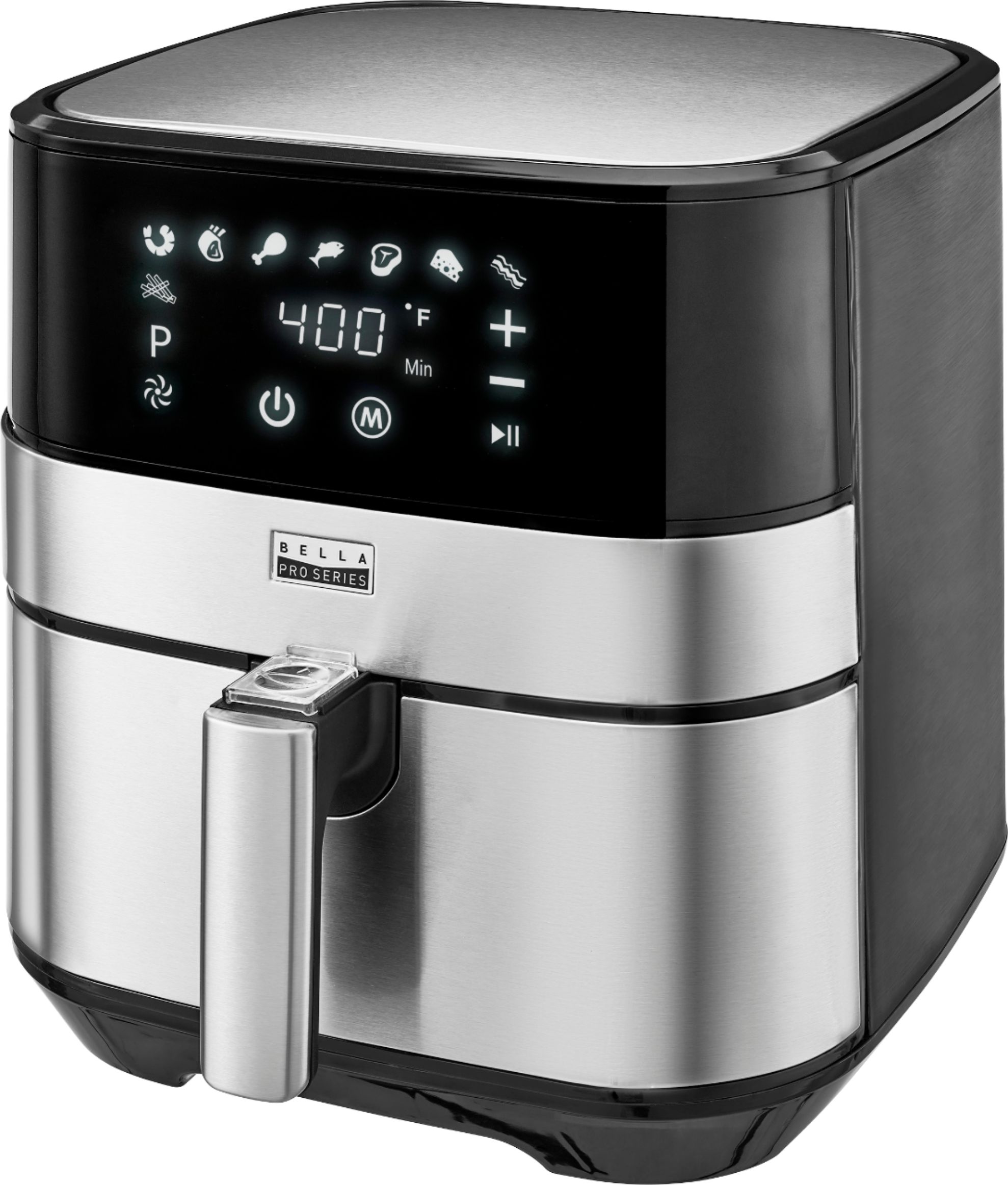 Bella Pro Series 5.3 qt. Digital Air Fryer Stainless Steel
