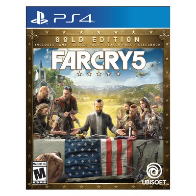 Ubisoft Far Cry 5 Steelbook Gold Edition - First Person Shooter - PlayStation 4 $10