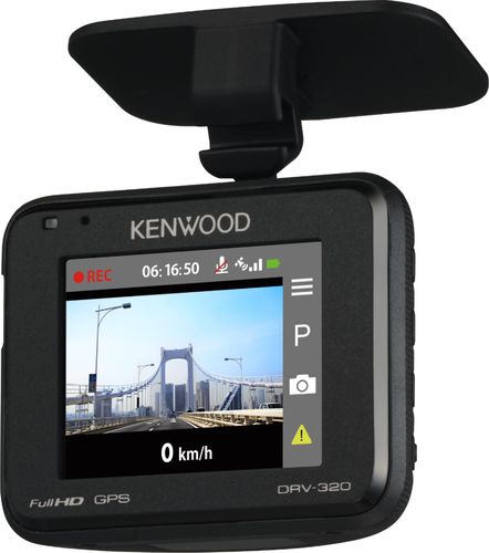 Kenwood - DRV-320 Full HD Dash Cam - Black $70