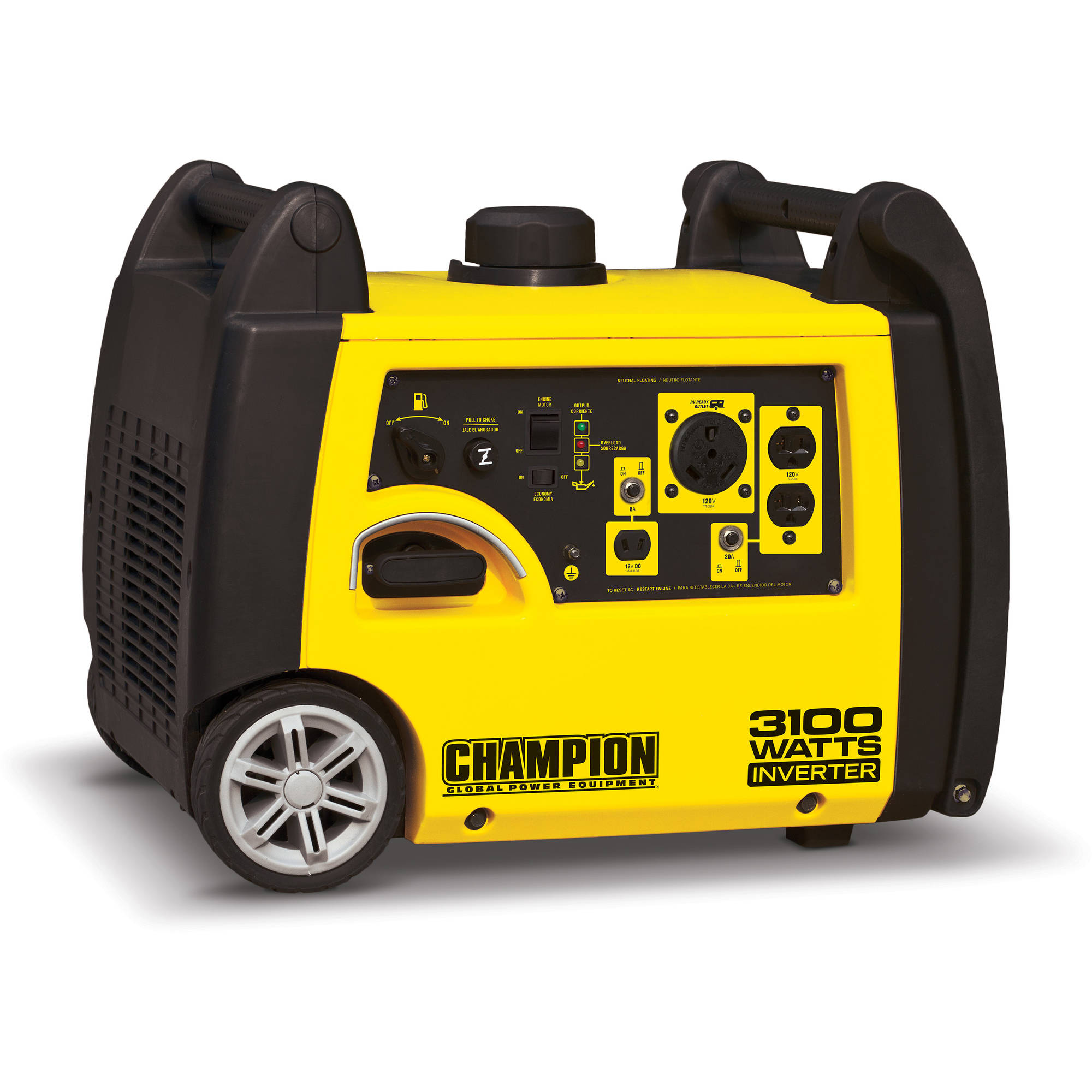 3100 Watt CARB Gasoline Inverter Generator by Champion Power Equipment $550