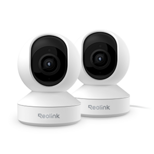 ReoLink E1 Zoom 2-pk 4K 8MP Dual-Band Wi-Fi 6 PTZ Indoor Camera with Auto Tracking $156