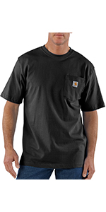 $12.87 Carhartt Men's K87 Workwear Pocket Short Sleeve T-Shirt