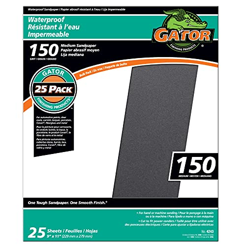 Waterproof  9x11  2000 Grit  Sandpaper  Top Quality  25 Sheets   Free Ship 