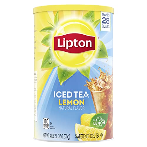 Lipton Iced Tea Mix, Lemon, Makes 28 Quarts (Pack of 2) - $8.27 w/S&S, (As Low As - $7.41)