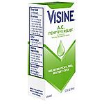 DEAD - 1/2 oz, Visine A.C. Astringent/Redness Reliever Eye Drops, (Pack of 6) - $3.79, (As low As - $3.60 w/S&amp;S)