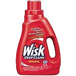 Wisk Deep Clean Liquid Laundry Detergent, 50 Ounces/33 Loads,(Pack of 2) - $4.53 w/S&amp;S, (As Low As - $4.05)