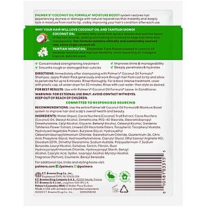 2.1 oz, Palmer's Coconut Oil Formula Moisture Boost Protein Pack, (Pack of 12) - $10.54 w/S&S, (As Low As - $9.43) Amazon