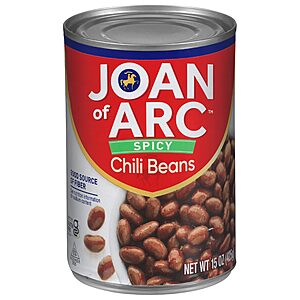 12-Pk 15-Oz Joan of Arc Spicy Chili Beans $8.45 w/ S&S