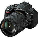 Nikon D5300 DSLR Camera w/Nikon 18-140mm Lens - Black $655