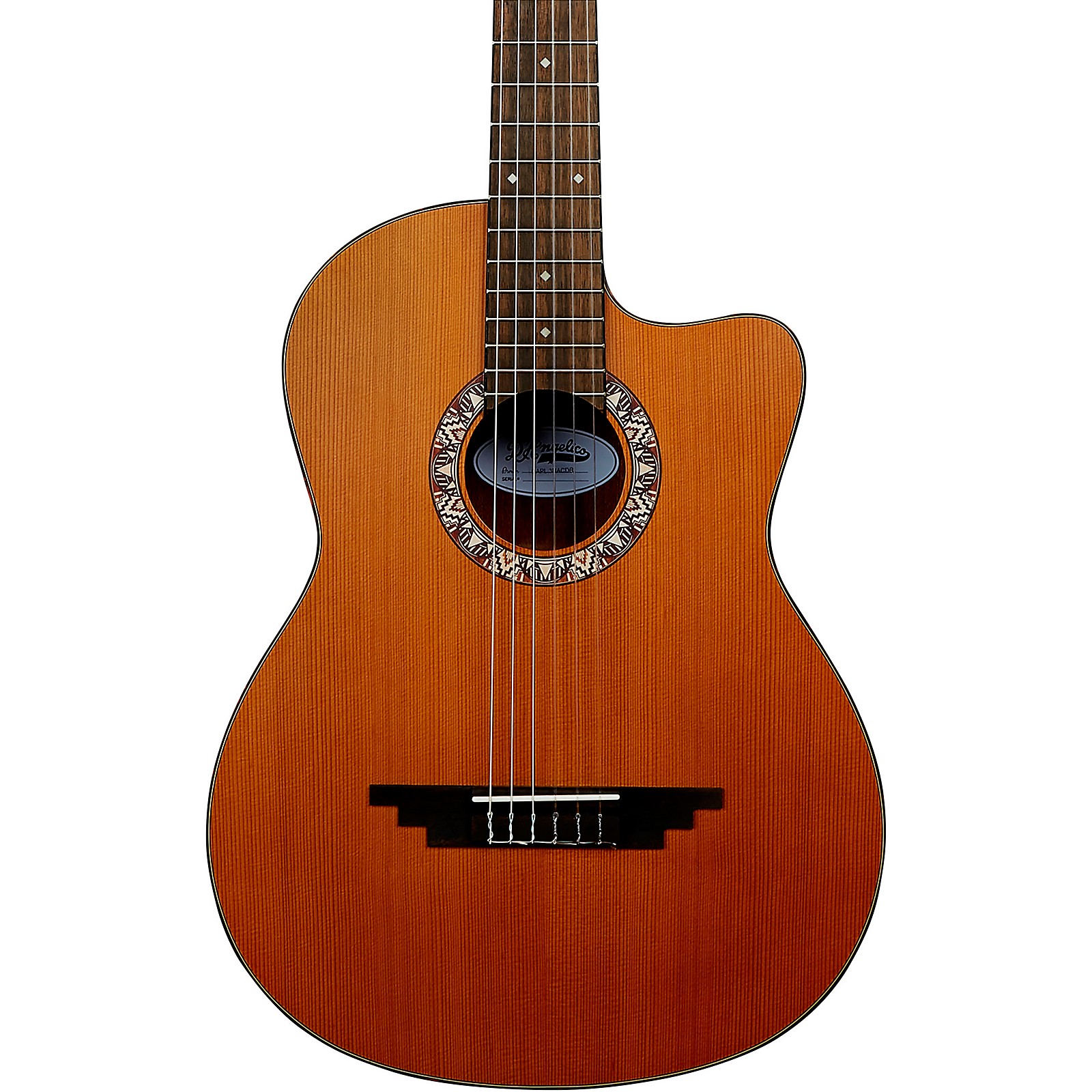 Musician's Friend: D'Angelico Premier Malta Crossover Classical Guitar Natural Sale Price $149.99 + FS