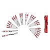 25-Piece Milwaukee SAWZALL Demolition Nail-Embedded Wood and Metal Cutting Bi-Metal Reciprocating Saw Blade Set $19.97 + Free Shipping